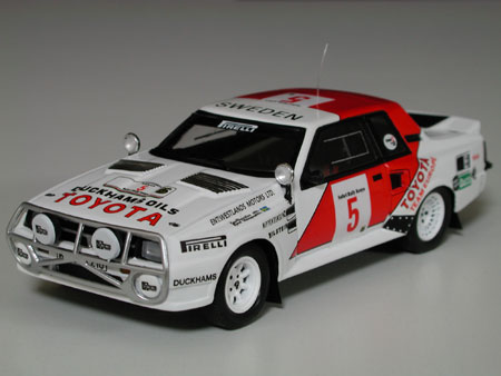 1/24 トヨタ セリカ ツインカムターボ サファリラリー優勝車 1984年